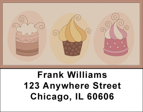 Grandmas Cupcakes Address Labels | LBQBR-47