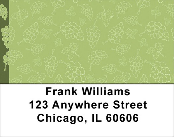 Fruit Of The Vines Address Labels | LBQBR-57