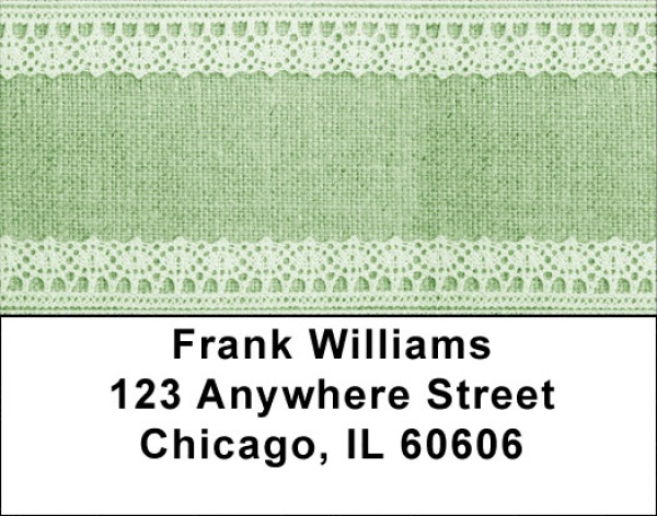 Linen And Lace Address Labels | LBQBR-68