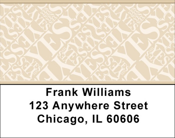 YES Address Labels | LBQBR-95