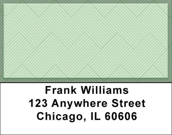 Classic Weave Address Labels | LBQBS-02