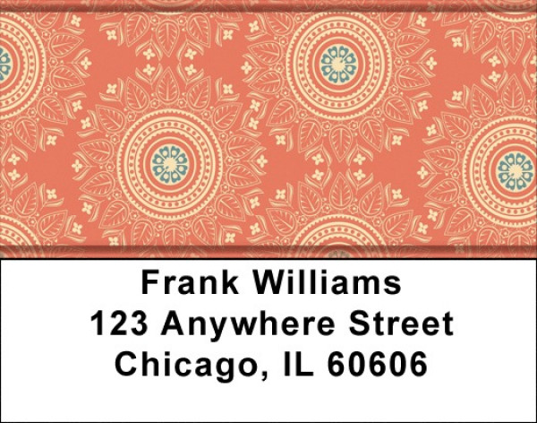 Touches Of India Address Labels | LBQBS-36