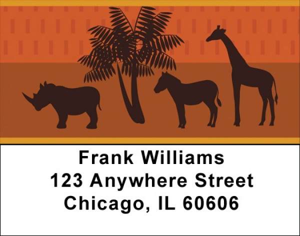 Wildlife Safari Address Labels | LBQBS-41