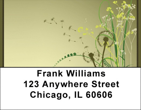 Wishes In The Wind Address Labels | LBQBS-44