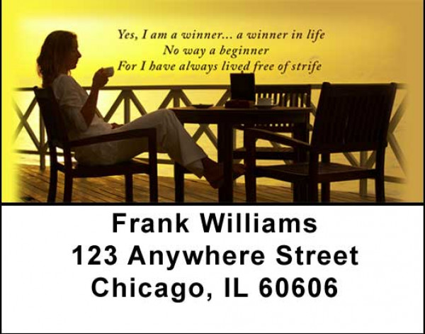 Inspirational Address Labels by Sweet Intentions | LBSWE-05