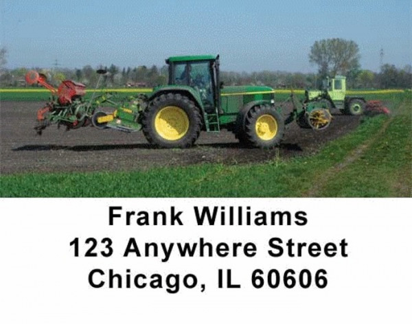 Tractor Address Labels | LBTRA-02