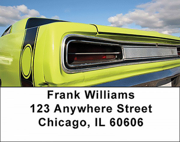 Classic Rides Address Labels | LBTRA-04