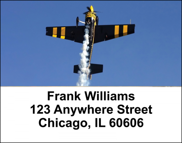 Stunt Planes Address Labels | LBTRA-13