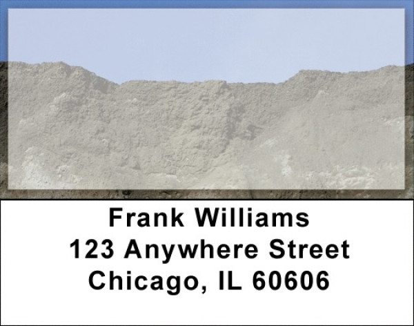 Sand Walls Address Labels | LBZABS-14