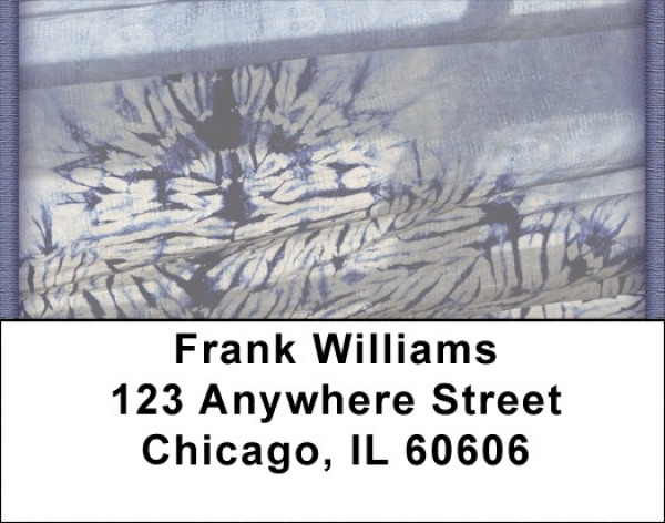 Retro Tie Dye Address Labels | LBZABS-15