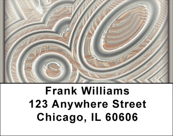 Steel Art Address Labels | LBZABS-60