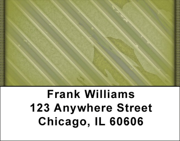Peelin Green Address Labels | LBZABS-61