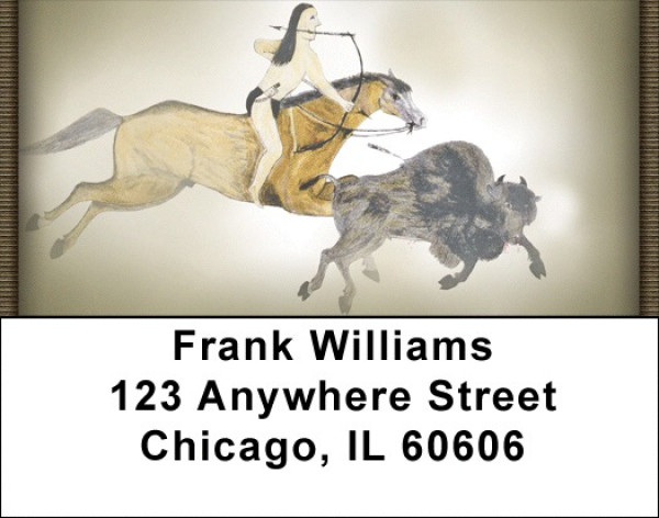 Native American Art Address Labels | LBZAFR-12