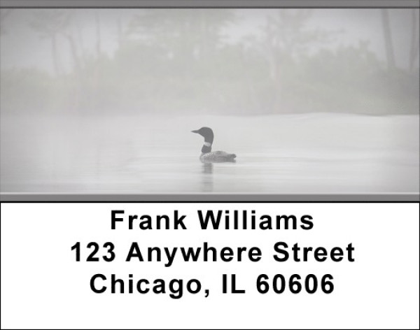 Misty Morning Address Labels | LBZANJ-01