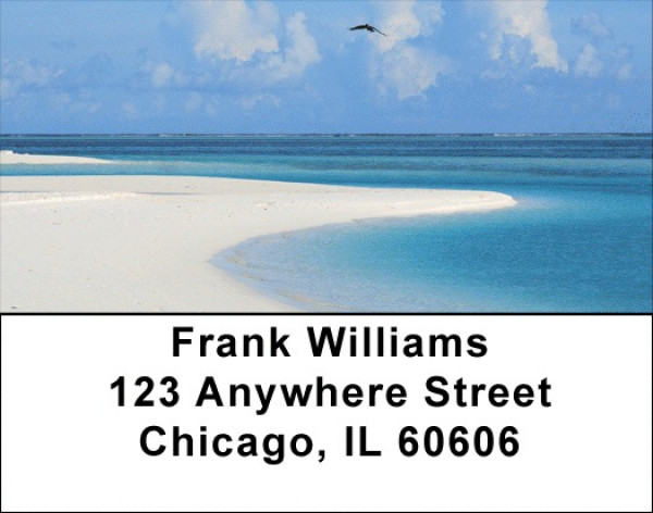 Beach Birds Address Labels | LBZANJ-15