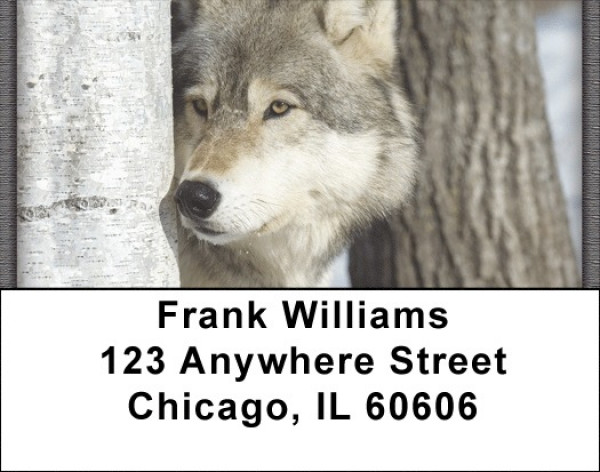 Wolves Address Labels | LBZANJ-89
