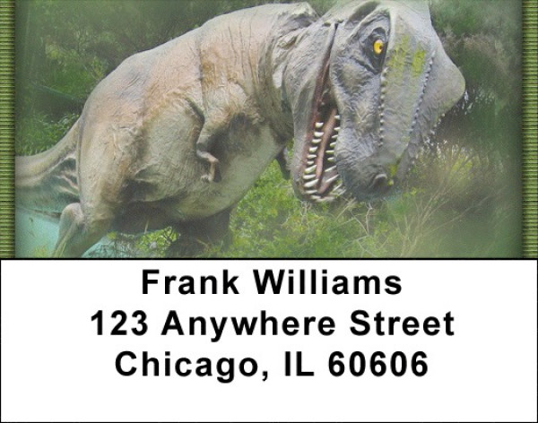Dinosaurs Nextdoor Address Labels | LBZANK-01