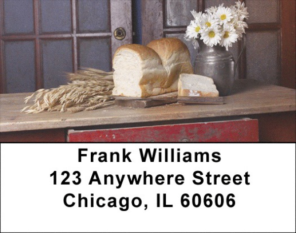 Country Kitchen Address Labels | LBZFOD-05