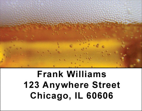 Golden Suds Address Labels | LBZFOD-08