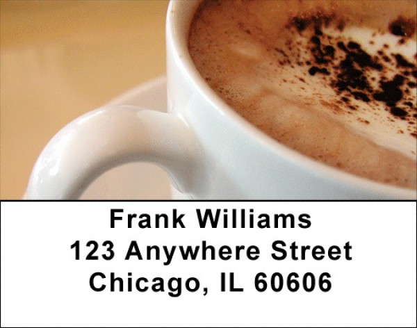 Coffee Break Address Labels | LBZFOD-10