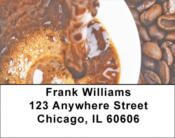 Cup of Joe Address Labels | LBZFOD-13