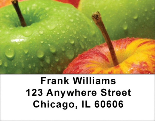 An Apple A Day Address Labels | LBZFOD-18