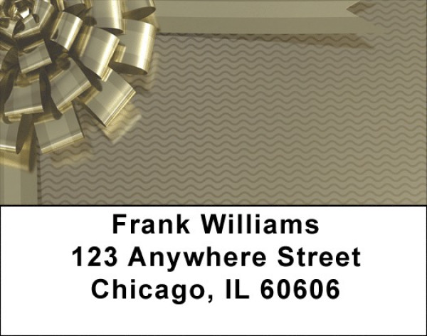 Gift Wrapped Address Labels | LBZFUN-58