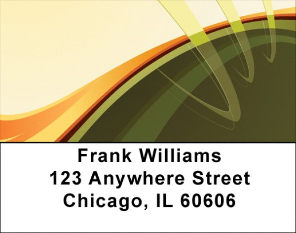 Melting Colors Address Labels | LBZGEO-40