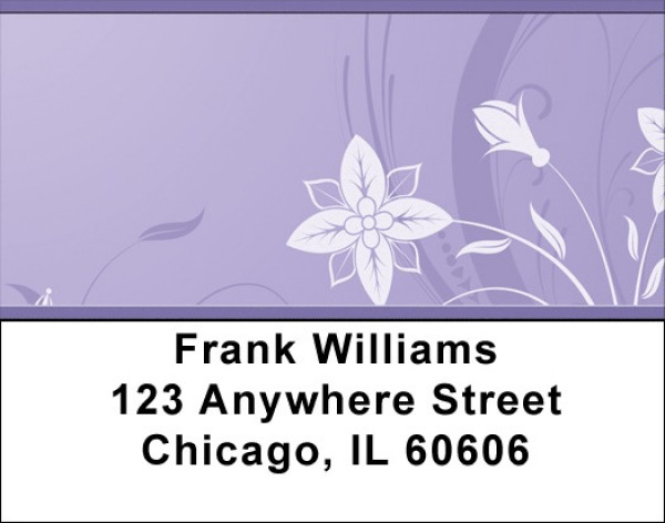 Lotus Blooms Address Labels | LBZGEP-06