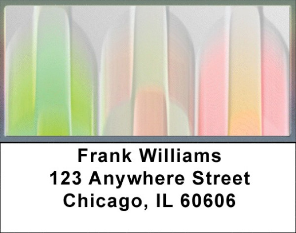 Soft Wine Address Labels | LBZGEP-17