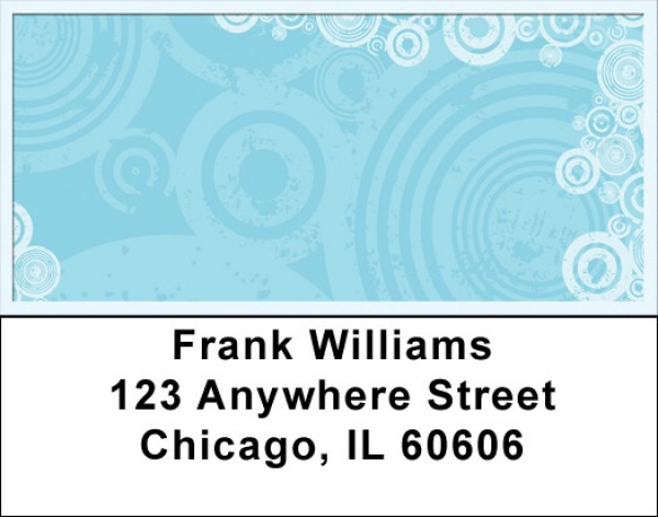 Cool Blues Address Labels | LBZGEP-23