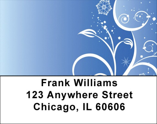 Icy Blue Address Labels | LBZGEP-28