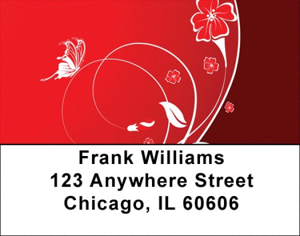 Floral Romance Address Labels | LBZGEP-40