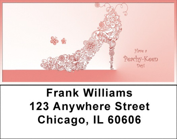 Peachy Keen Days Address Labels | LBZGIR-11