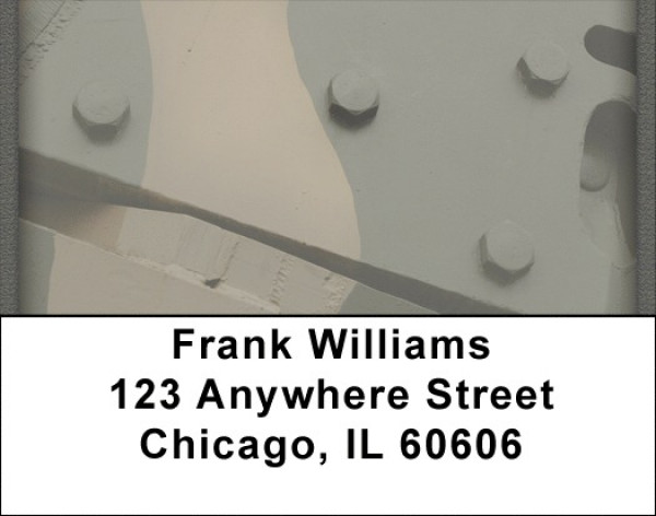 Camo Rivets Address Labels | LBZMIL-02