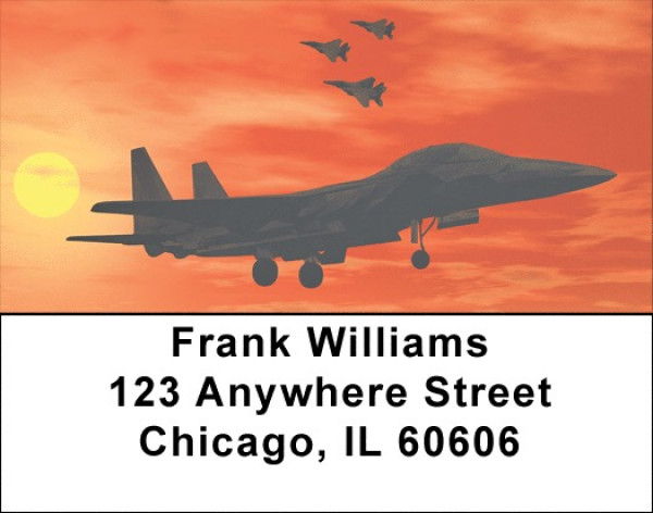 The Military Never Sleeps Address Labels | LBZMIL-30