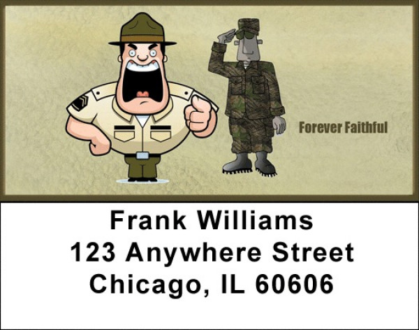 Marine Fun Address Labels | LBZMIL-34