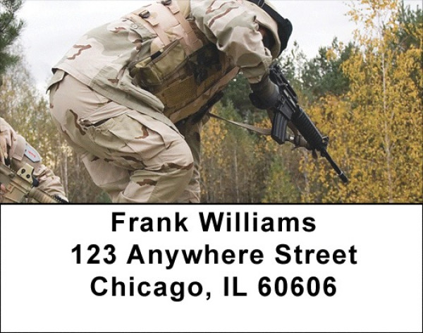 Marines In Training Address Labels | LBZMIL-35
