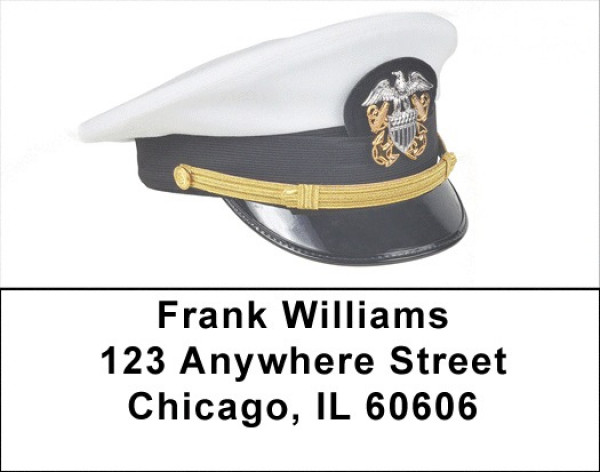 Navy Memories Address Labels | LBZMIL-41