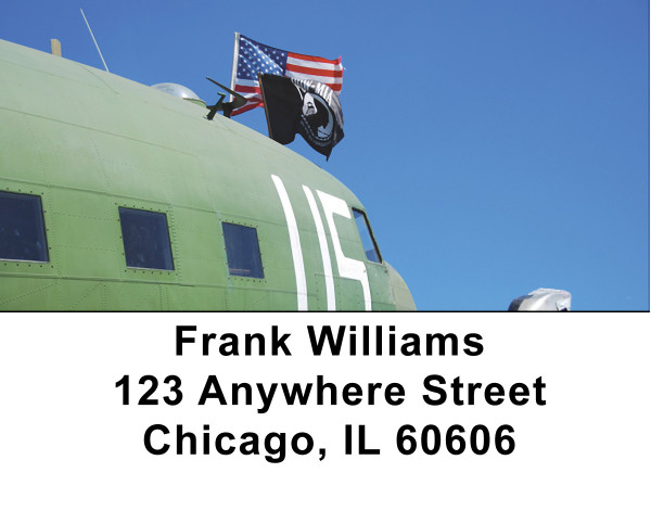 Honoring Our POW's Address Labels | LBZMIL-47