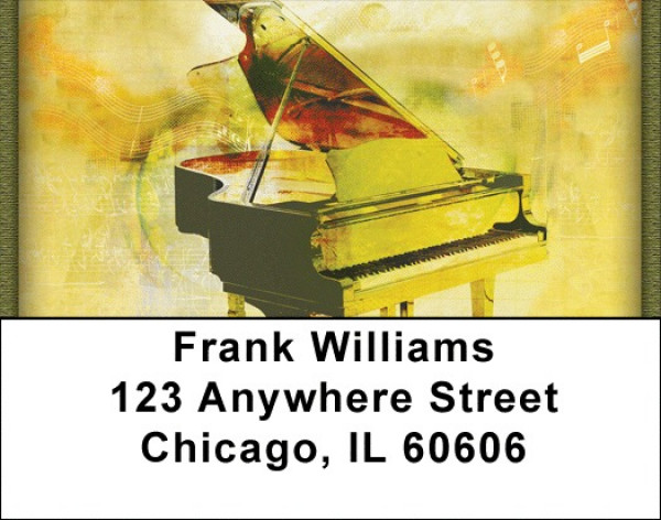 Timeless Music Address Labels | LBZMUS-11