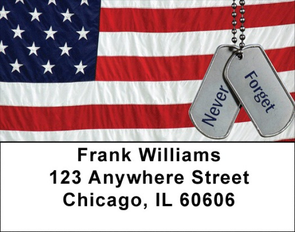 Never Forget Address Labels | LBZPAT-28