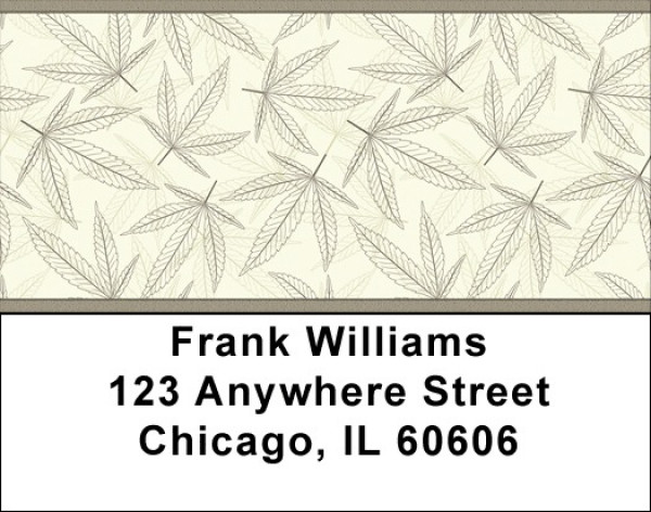 Legalize Marijuana - Weed Camo Address Labels | LBZPAT-32