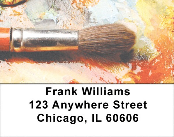 Colorful Palette Address Labels | LBZPRO-04
