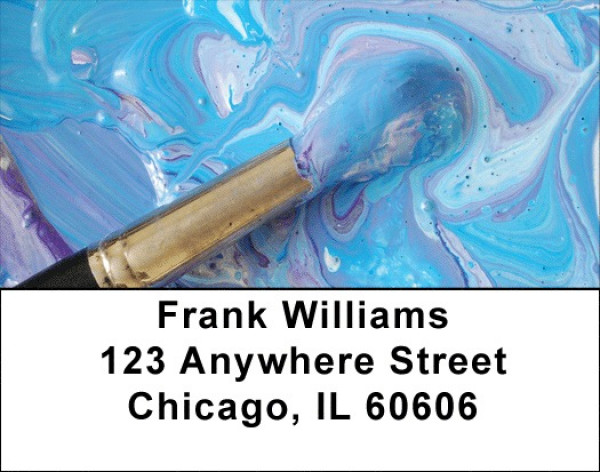Reflections Of Blue Address Labels | LBZPRO-05