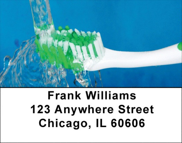 Clean Mouth In Green Address Labels | LBZPRO-08