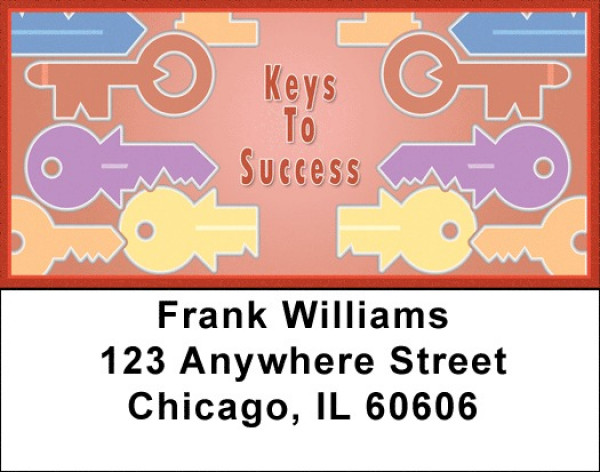 Keys To Success Address Labels | LBZPRO-20