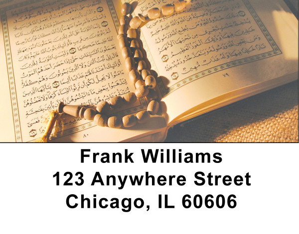Muslim - Koran And Child Address Labels | LBZREL-28