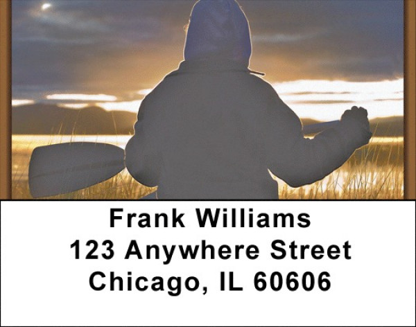 Canoes Address Labels | LBZSAI-06