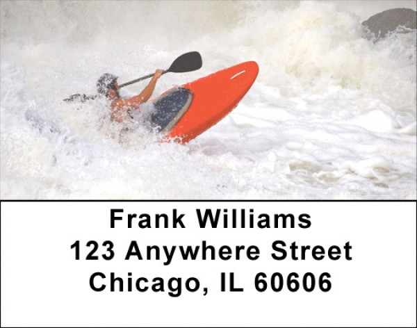 White Water Extremes Address Labels | LBZSAI-09